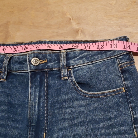 LADIES AMERICAN EAGLE SZ 6 SUPER HI RISE JEGGING - Picture 7 of 11